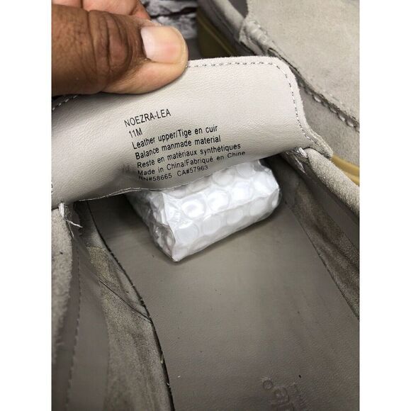 Nordstrom Ortholite NOEZRA-LEA Light Gray Suede Loafers Shoes Men Sz 11M US/44EU - Picture 10 of 16